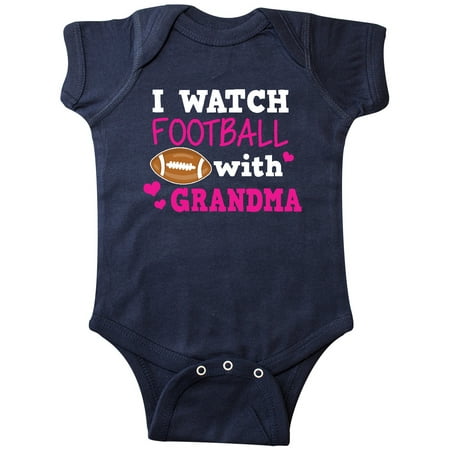 

Inktastic I Watch Football with My Grandma Gift Baby Girl Bodysuit