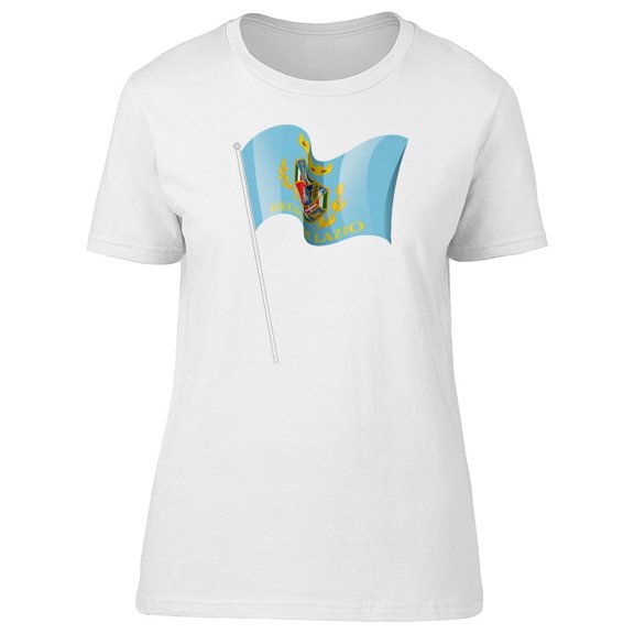 Flag Of Lazio Regions Tee Men's -Image by Shutterstock