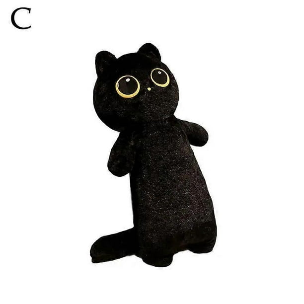 Cartoon Cat Doll Cute Plushie Plush Soft Cat Animal Toys Body Black Stuffed Plushies Cartoon