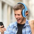 thumbnail image 7 of Matoen Wireless Bluetooth Headphones Over Ear Noise Cancelling Headphones Comfortable Stereo Clear Calls Blue, 7 of 7
