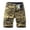 Khaki, variant on AOOCHASLIY Shorts Men Men's Shorts Multi Pocket Cargo Pants Loose Casual Pants Straight Leg Pants