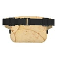 thumbnail image 3 of Fotbe taco tortilla Cangurera Cuadrada con Estampado de Doble Capa, Bolsa de Cintura Ajustable Mini para Hombres y Mujeres, 3 of 9