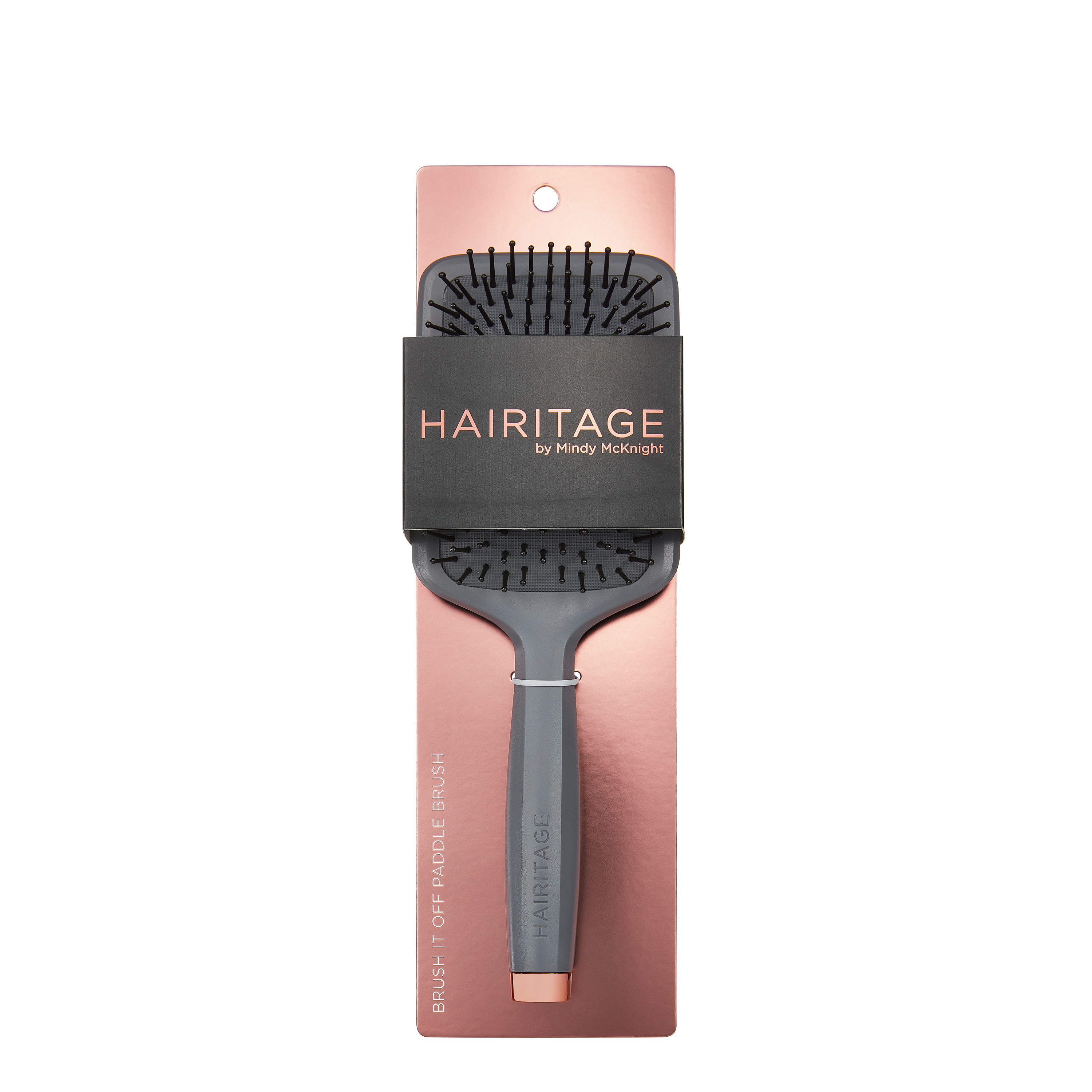 Hairitage Brush It Off Detangling & Smoothing Paddle Hair Brush for Women | Anti Frizz | for Wet & Dry Hair, 1 PC - image 5 of 12