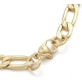 thumbnail image 2 of 1Pc 304 Stainless Steel Bracelets Figaro Chains with Lobster Clasp Golden 7-7/8 inch(20cm) 6mm, 2 of 2
