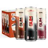 Bum Energy Soda Pack Energy Drink, 112 mg Natural Caffeine, 12 fl oz,12 Pack