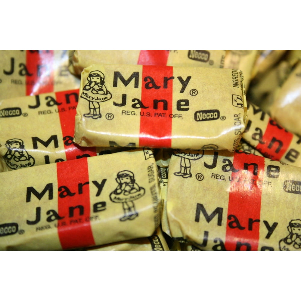 BAYSIDE CANDY MARY JANES WRAPPED CANDY, 1LB