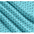 thumbnail image 3 of Soimoi Blue Cotton Poplin Fabric Bicycle Transport Decor Fabric Printed Yard 42 Inch Wide, 3 of 7