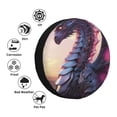 thumbnail image 2 of Kdxio Dragon for Tire Cover Wheel Protectors Tyre Covers Weatherproof Wheel Covers Universal Fit for Trailer Rv SUV Truck Camper Travel Trailers 16 inch, 2 of 5