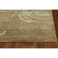 thumbnail image 5 of KAS Rugs Sparta 3102 Moss Palm Trees Hand-Tufted 100% Wool Area Rug with Cotton, 5 of 5
