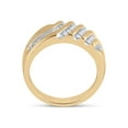 thumbnail image 3 of Diamond Princess 10kt Yellow Gold Mens Round Diamond Band Ring 1/2 Cttw, 3 of 4