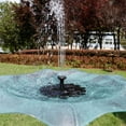 thumbnail image 3 of Fuente de agua con energía solar, piscina al aire libre, estanque, baño para pájaros, bomba de agua sumergible, espray de fuente AweSitey  HA5785-00B, 3 of 6