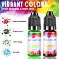 thumbnail image 6 of LETIGO Epoxy Resin Pigment - 16 Colors 3D Liquid UV Resin Coloring Dye Colorant Pigment Mix Color DIY Set for Art, Paint, Crafts - 0.35oz Each, 6 of 7