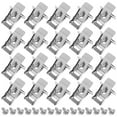 thumbnail image 1 of Shisuyan 1 Set of Recessed Light Fixture Clips Spring Clamps Recessed Light Clips For Panel Lamps Downlight Light Clips Retaining Spring Clips Light Securing Clamps, 1 of 8