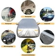 thumbnail image 4 of 3XL Sedan Full Car Cover Waterproof Outdoor Dust UV Protection for Honda Accord, 4 of 8