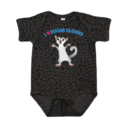 

Inktastic I Love Sugar Gliders Gift Baby Boy or Baby Girl Bodysuit