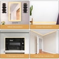 thumbnail image 4 of 181x3.2 Inch Flexible Foam Baseboard Molding Trim 3D Wall Edging Lines Baseboards Peel and Stick Goldenrod Self Adhesive Wallpaper Border Trim Mirror Wall Base Border DIY, 4 of 9