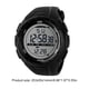 thumbnail image 3 of Reloj digital resistente al agua de 50 m, temporizador de cuenta regresiva para hombres con retroiluminación LED, regalo para estudiantes, 3 of 8