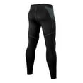 thumbnail image 4 of SDNall Compression Leggings for Men Sports Stretch Leggings Trousers Breathable Quick-Drying Wicking Fitness Pants Running Pants Sizes:S-2XL, 4 of 9