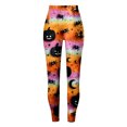 thumbnail image 6 of mgoYE Halloween Leggings for Women Plus Size Women's Holiday Casual Halloween Printed Leggings Workout Exercise Bottoms Women Leggins Size S, 6 of 7