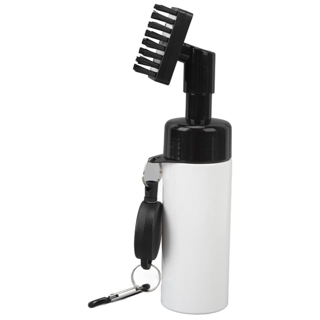 Golf Club Cleaner Brush,Golf Water Brush with Nylon Bristles 160ML Detachable Water Bottle Water Spray Golf Cleaning Tool with Retractable Rope Buckle for Golfers