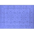 thumbnail image 1 of Ahgly Company Indoor Rectangle Oriental Blue Traditional Area Rugs, 7' x 10', 1 of 4