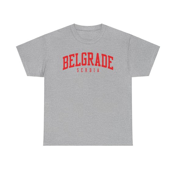 Belgrade Serbia Shirt Gifts Tshirt Tee Crew Neck