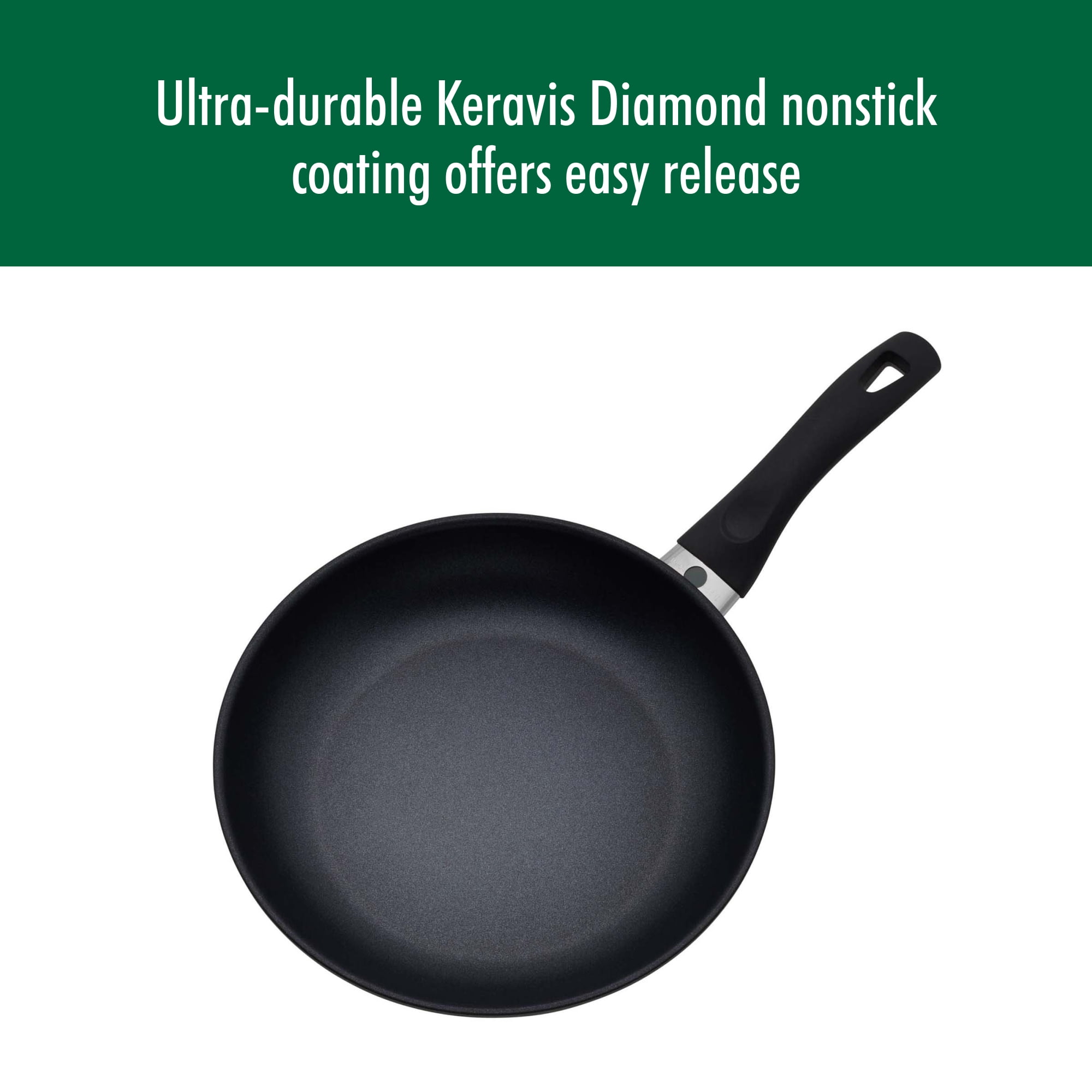 BALLARINI Arezzo by HENCKELS 10pc Nonstick Cookware Set, Made In Italy