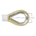 thumbnail image 3 of Extreme Max 3006.2282 BoatTector Double Braid Nylon Anchor Line with Thimble - 5/8" x 600', White & Gold, 3 of 3