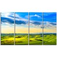 thumbnail image 2 of Ferme Tuscany Colorée - Art Mural sur Toile Paysage, 2 of 3
