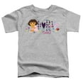 thumbnail image 2 of Popfunk Dora The Explorer And Boots Kids T Shirt (2) for Toddler Boys and Girls, Athletic Heather, 2 of 5