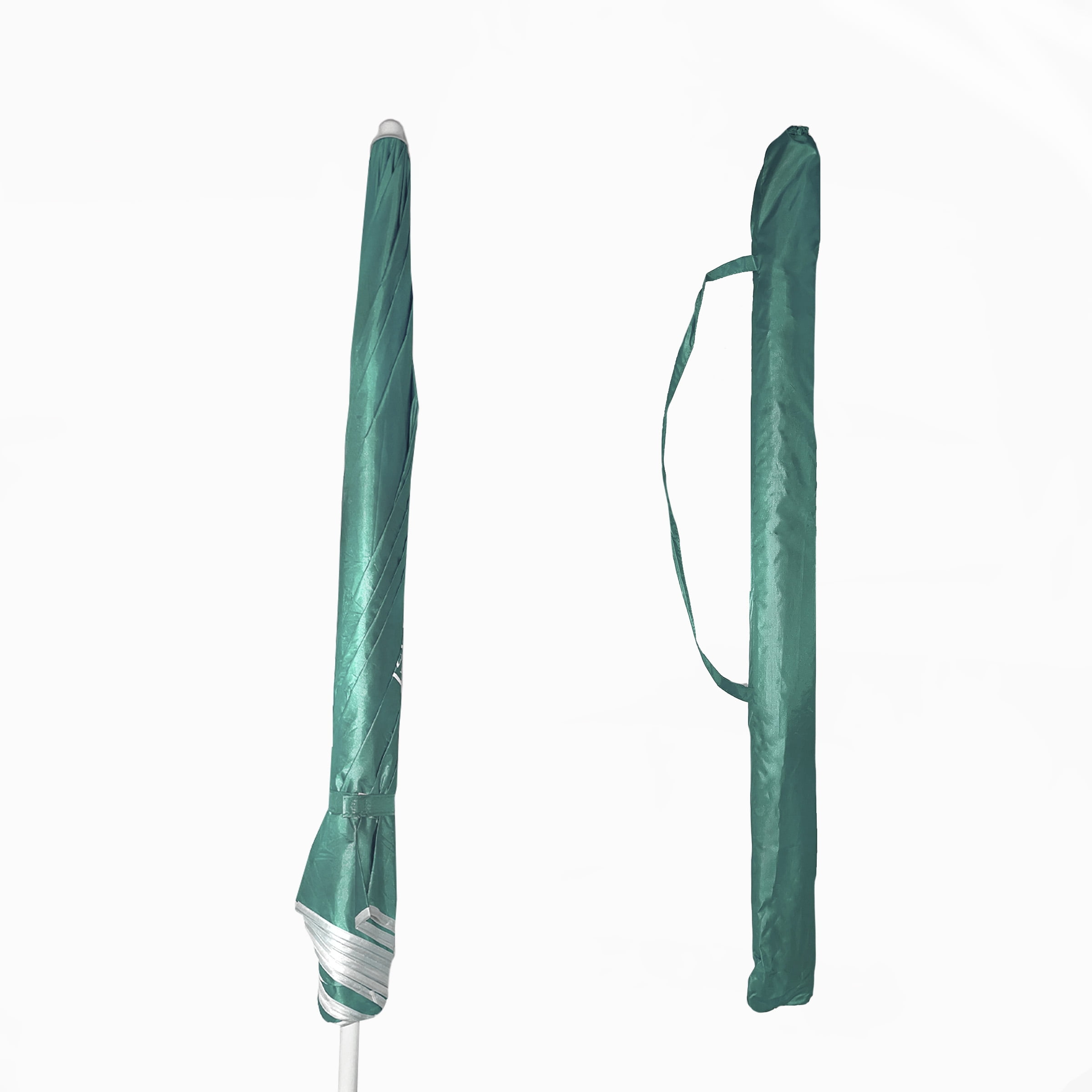 Caribbean Joe 6ft Beach Umbrella with UV Protection and Matching Case
