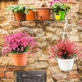 thumbnail image 7 of GRNSHTS 6PCS Artificial Flowers,Fake Greenery Faux Plastic Bushes Fake Shrubs UV Resistant No Fade Faux Plastic Plants for Wedding Hanging Bouquet Indoor Outdoor Home Garden Office Table Vase, 7 of 7