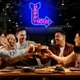 thumbnail image 5 of Happy Hour Neon Sign,Bar Neon Light with Arrow for Man Cave,Pubs,Clubs,Home Bars Decor Gifts, 5 of 6
