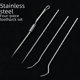 thumbnail image 1 of Juego de cartuchos de almacenamiento de palillos de dientes de acero inoxidable 304 portátil, herramientas de cuidado bucal para recoger dientes, llavero colgante portátil, 1 of 5