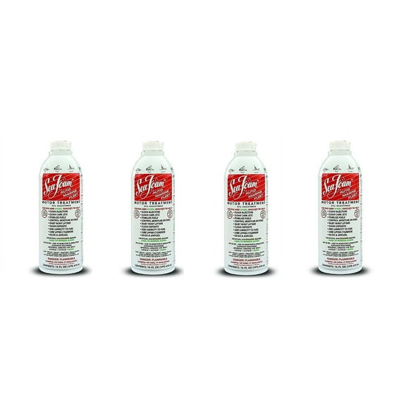 Sea Foam SF-16 Motor Treatment Automotive Cleaners, 8 oz, 4 Piece, 4 Pack