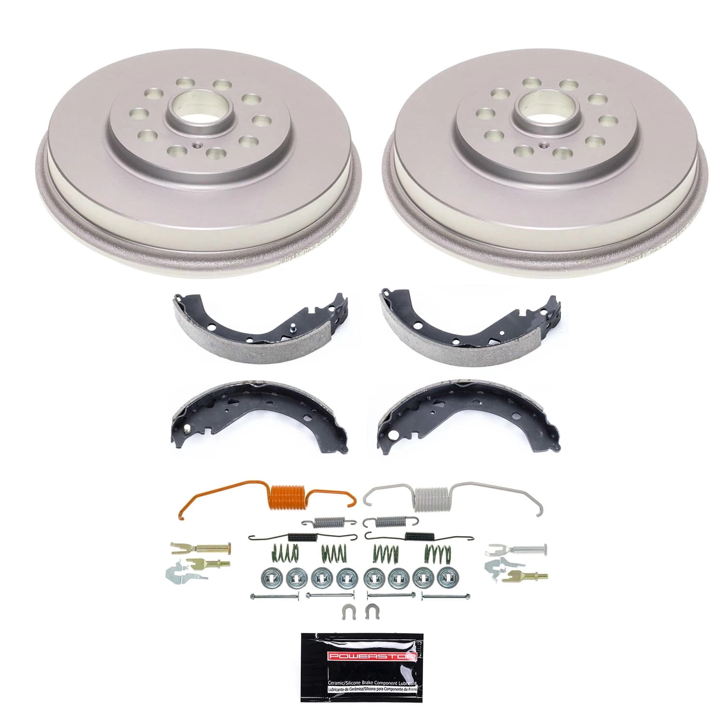 PowerStop Rear Stock Replacement Drum and Shoe Kit KOE15519DK
