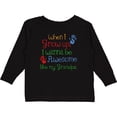 thumbnail image 3 of Inktastic Awesome Like My Grandpa Boys or Girls Long Sleeve Toddler T-Shirt, 3 of 5