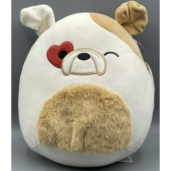 Original Squishmallows Brock The Bulldog 8" Plush