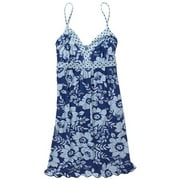 Women's Plus Flower Jersey Chemise