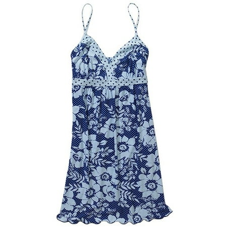 Women's Plus Flower Jersey Chemise