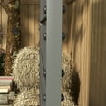 thumbnail image 6 of Outsunny Raised Garden Bed with Trellis for Climbing Plants & Vines, Dark Gray, 6 of 9