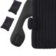thumbnail image 2 of Colchón de aire para coche, cama de viaje inflable portátil, almohadilla para dormir flocada para acampar, SUV, RV, camión, color negro, 2 of 5