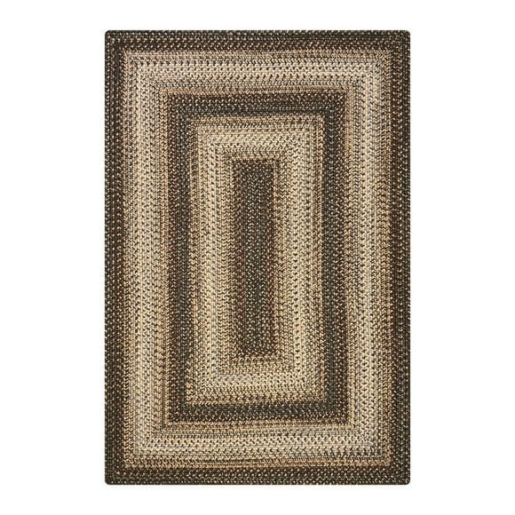 Homespice Decor 10" x 10" Sample Wildwood Ultra Durable Braided Rug
