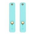 thumbnail image 1 of Unique Bargains 2 Pcs Phone Loop Finger Holder Silicone Phone Strap Grip Holder for Most Smartphones Green Blue, 1 of 7