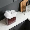 thumbnail image 6 of Linnome Clear Airtight Food Storage Container With Lids Plastic Canisters For Kitchen Pantry Organization And Storage, 6 of 6