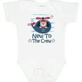 thumbnail image 3 of Inktastic New to the Crew Baby Boy Boys Baby Bodysuit, 3 of 5