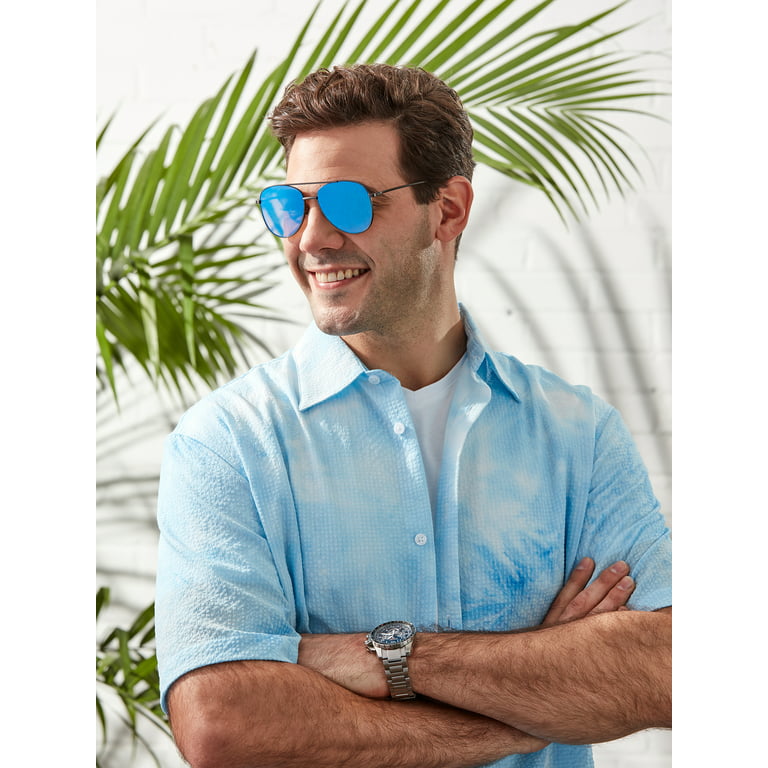 Panama Jack Mens Aviator Sunglasses - Walmart.com