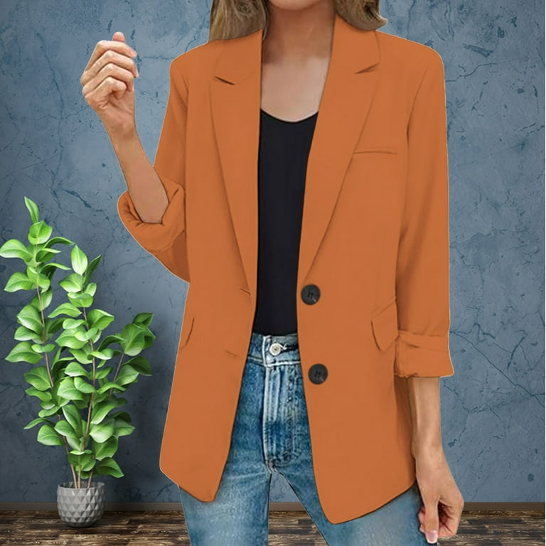 DondPO Womens Jackets Dressy Casual Summer Blazer For Women
