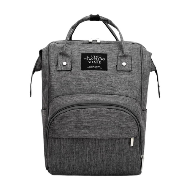 Diaper Bag Backpack, Travel Baby Bags Casual Daypack Multifunctional Baby Bags Grey