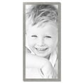 thumbnail image 2 of ArtToFrames 21" x 47" Classic Silver Picture Frame, 21x47 inch Silver Wood Poster Frame (WOM-4926), 2 of 7